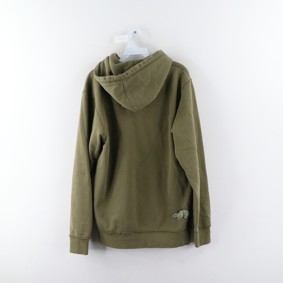 Vintage Forum Snowboards Full Zip Hoodie Green - Picture 5 of 11